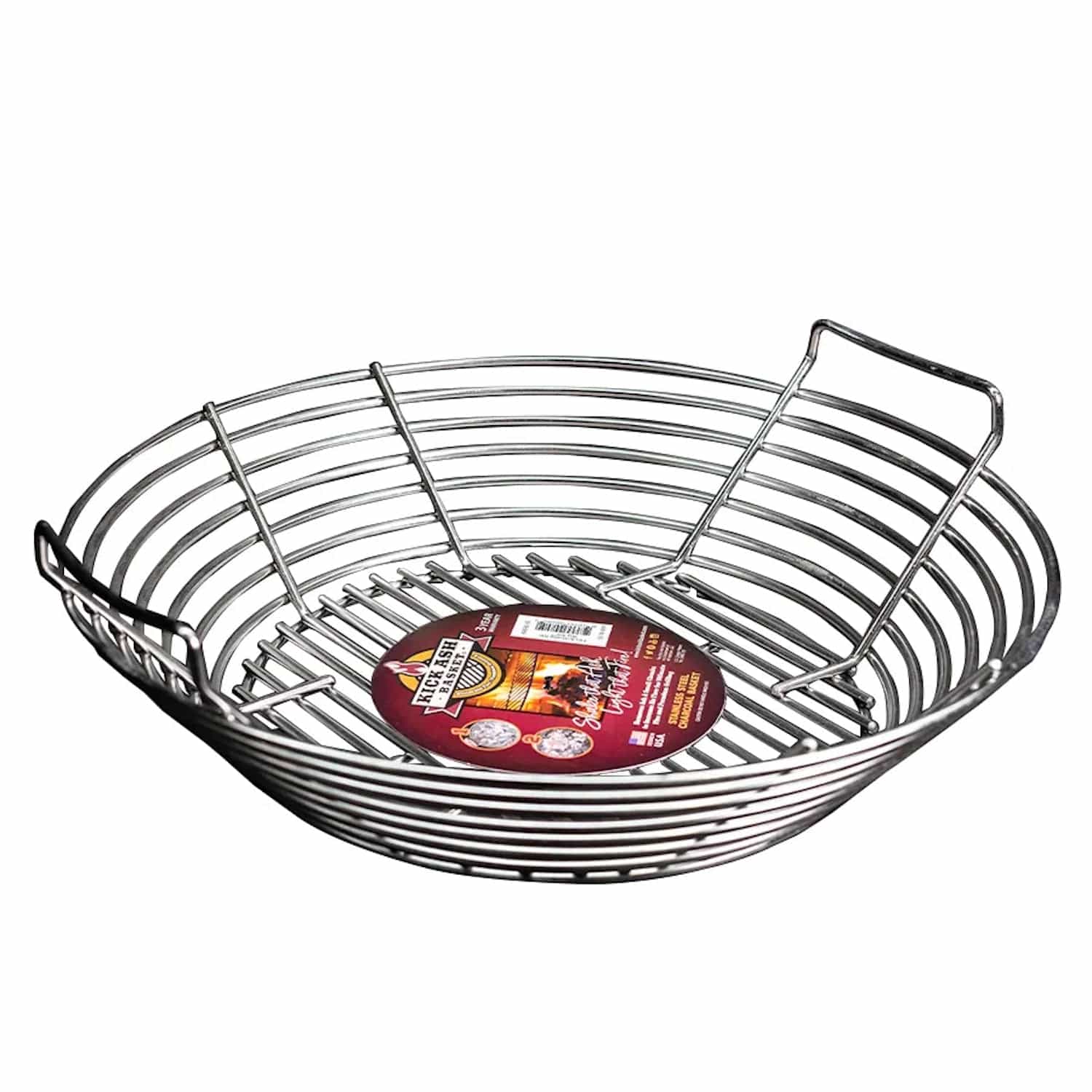 Kamado Joe Charcoal Basket on white