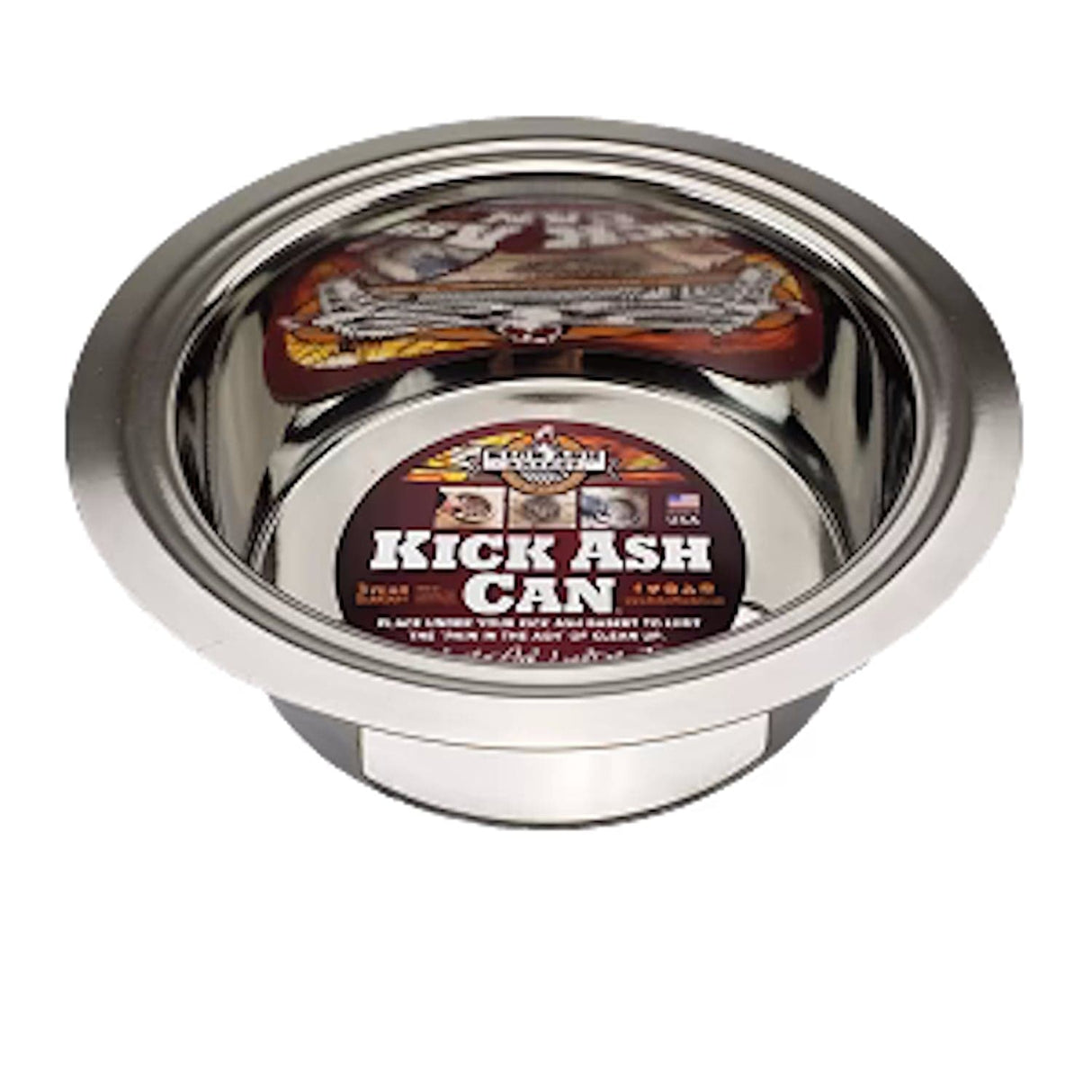 Kick Ash Can for Kamado Joe Classic front view
