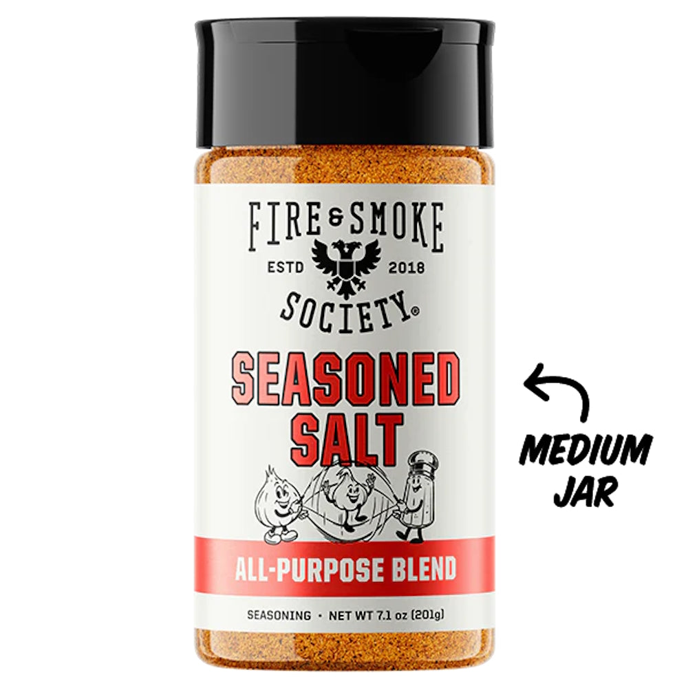 Fire & Smoke Society | Seasoned Salt | All-Purpose Spice Blend