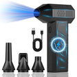 Mini Electric Air Blower including 3 nozzles and USB cable