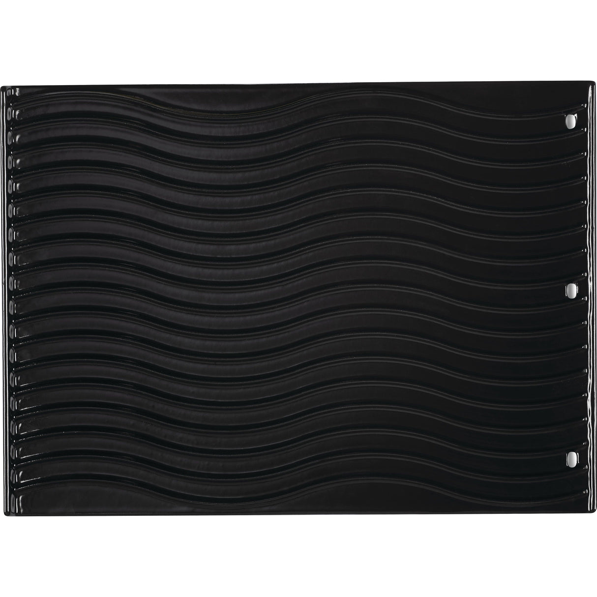 Napoleon Enameled Cast Iron Reversible Griddle wavy side