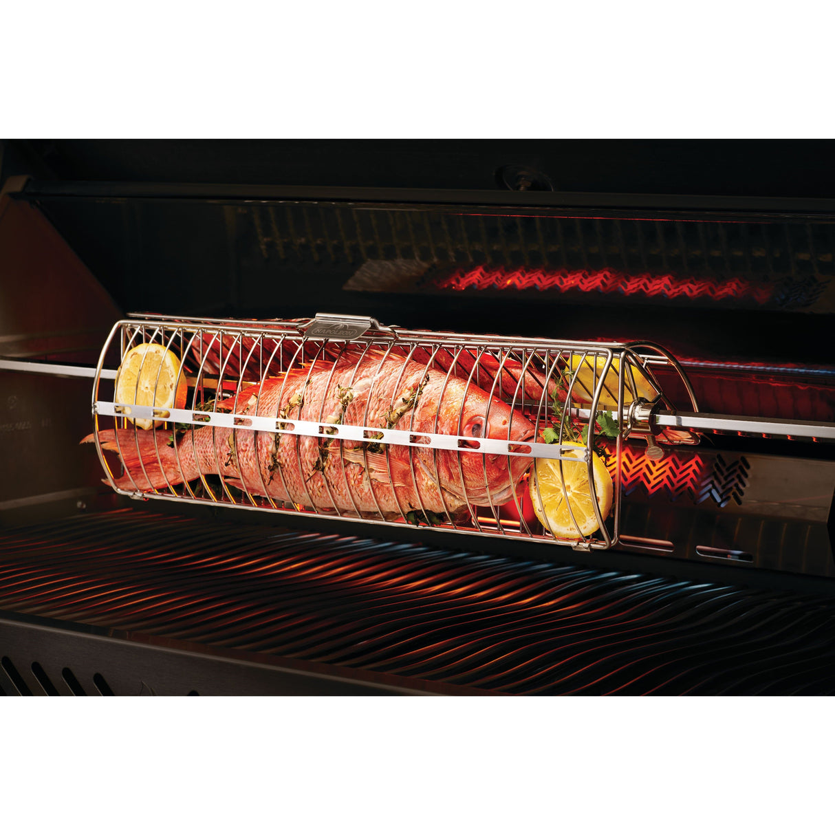 Napoleon | Rotisserie Rack
roasting fish