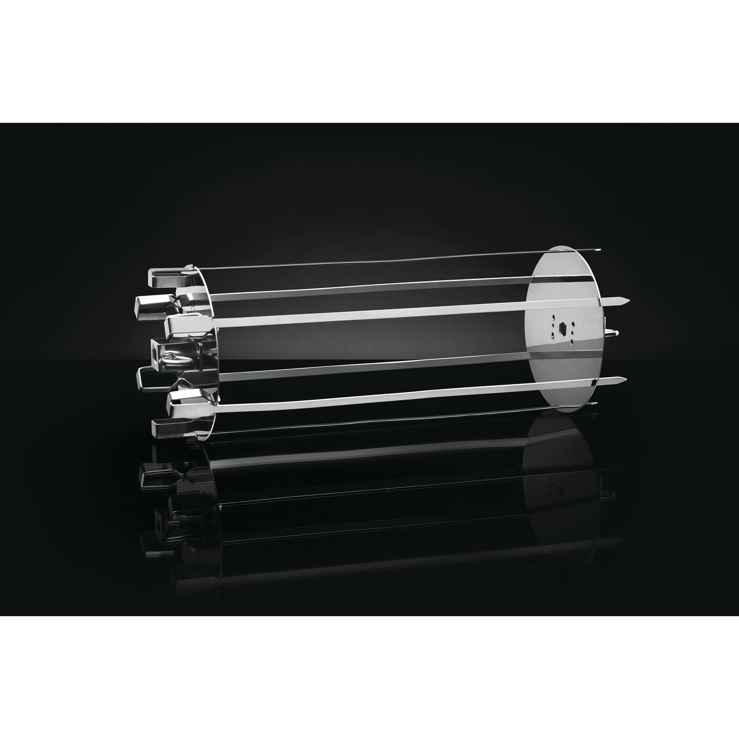 Rotisserie Shish-Kebab Skewer Set shish kebab wheel on black