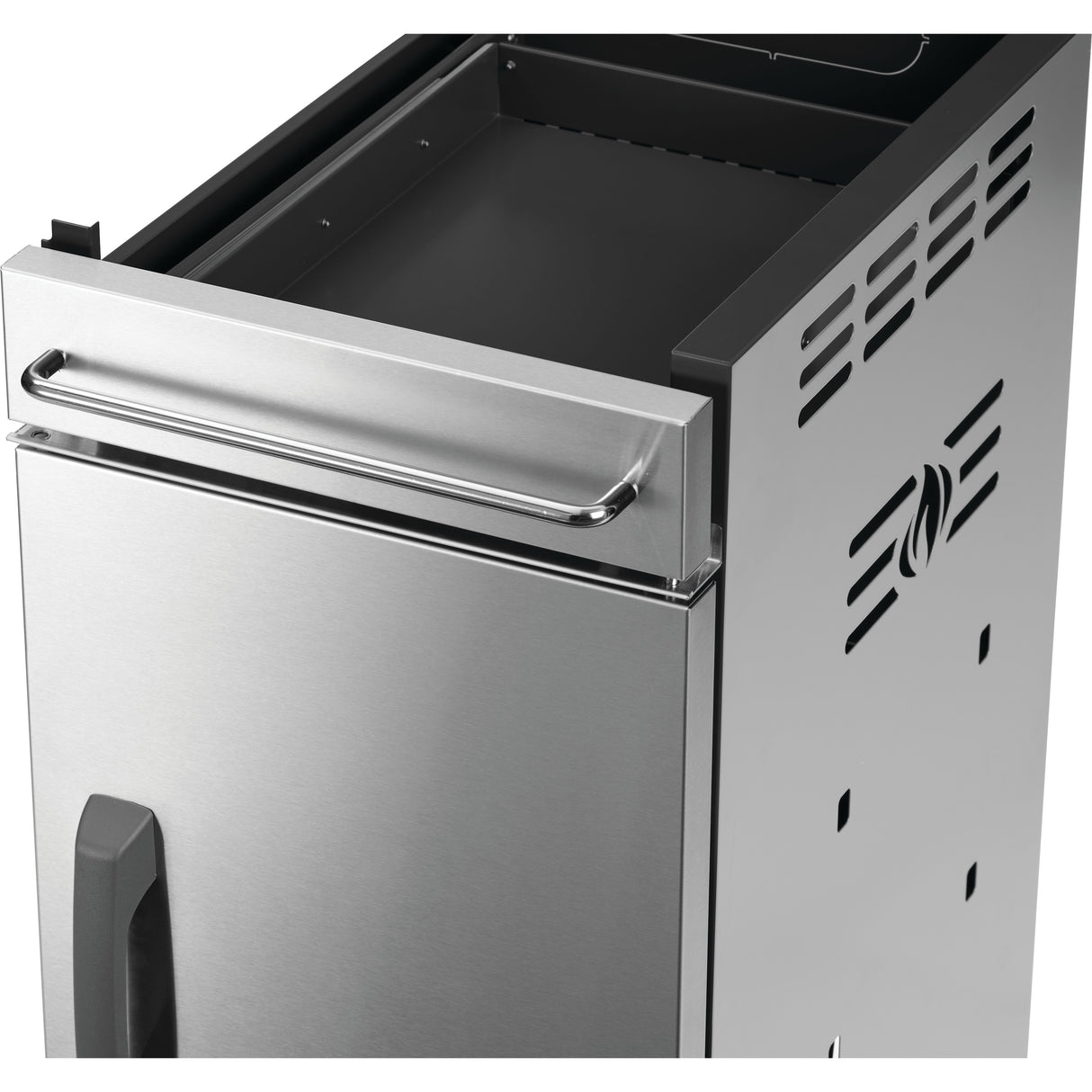 Rogue PRO Under Grill Storage Cart drawer top view