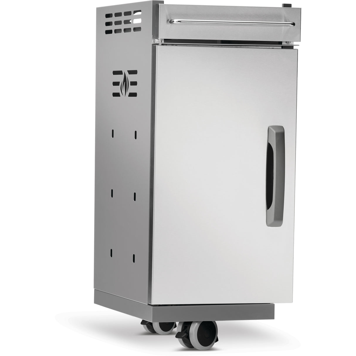 Rogue PRO Under Grill Storage Cart left part door closed