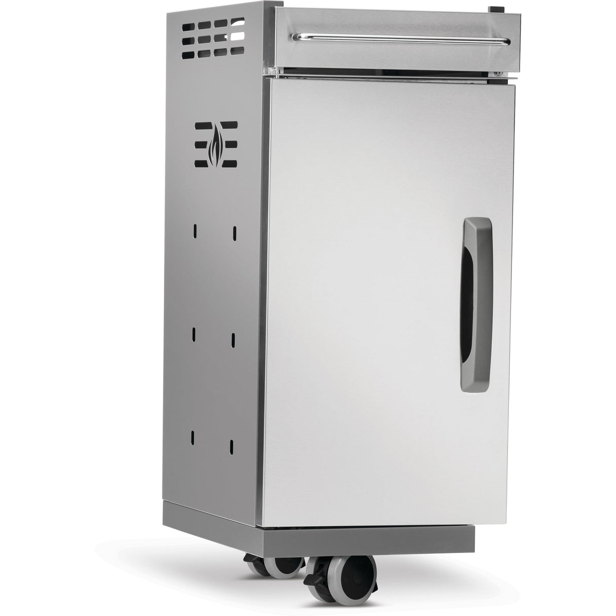 Rogue PRO Under Grill Storage Cart left part door closed