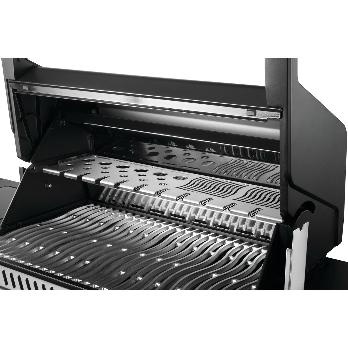 Napoleon Phantom Prestige 500 Gas Grill clean empty grill