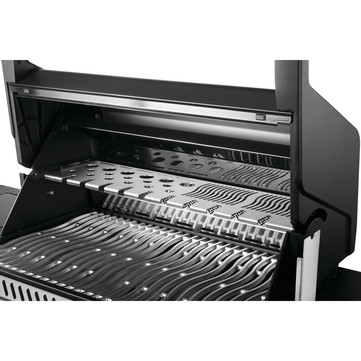 Napoleon Phantom Prestige 500 Gas Grill clean empty grill