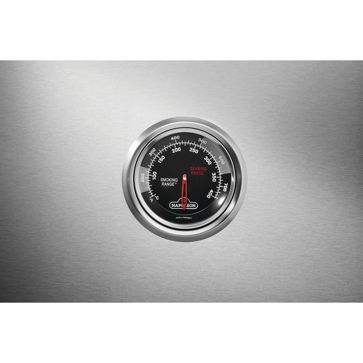 Napoleon Prestige 665 Connected Gas Grill thermometer