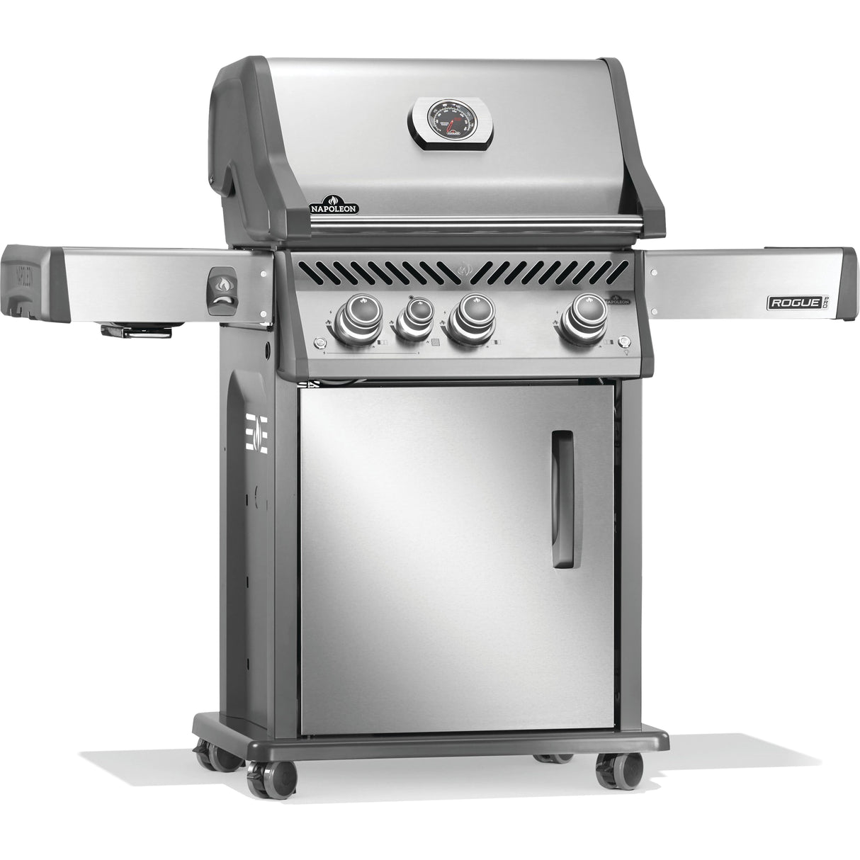 Napoleon Rogue PRO 425 Gas Grill front left side view closed