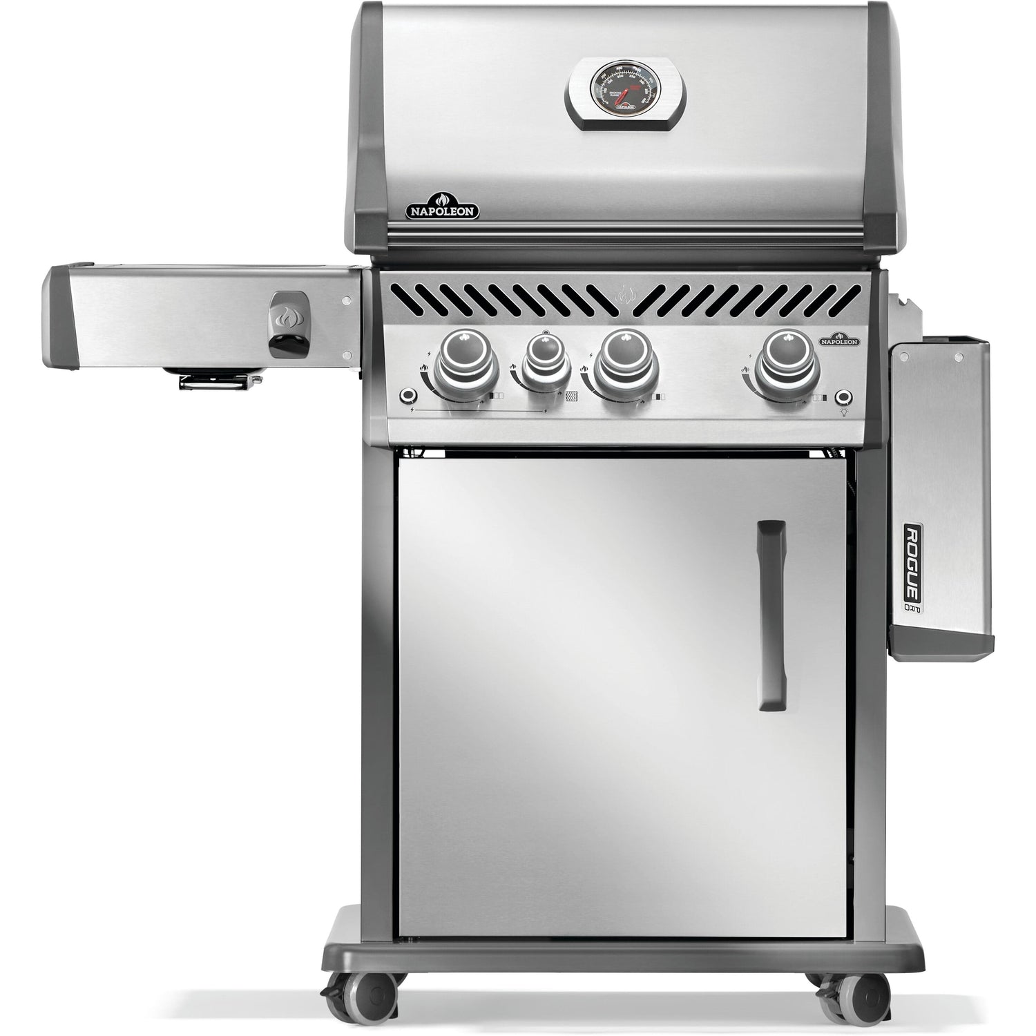 Napoleon Rogue PRO 425 Gas Grill front view right side folded
