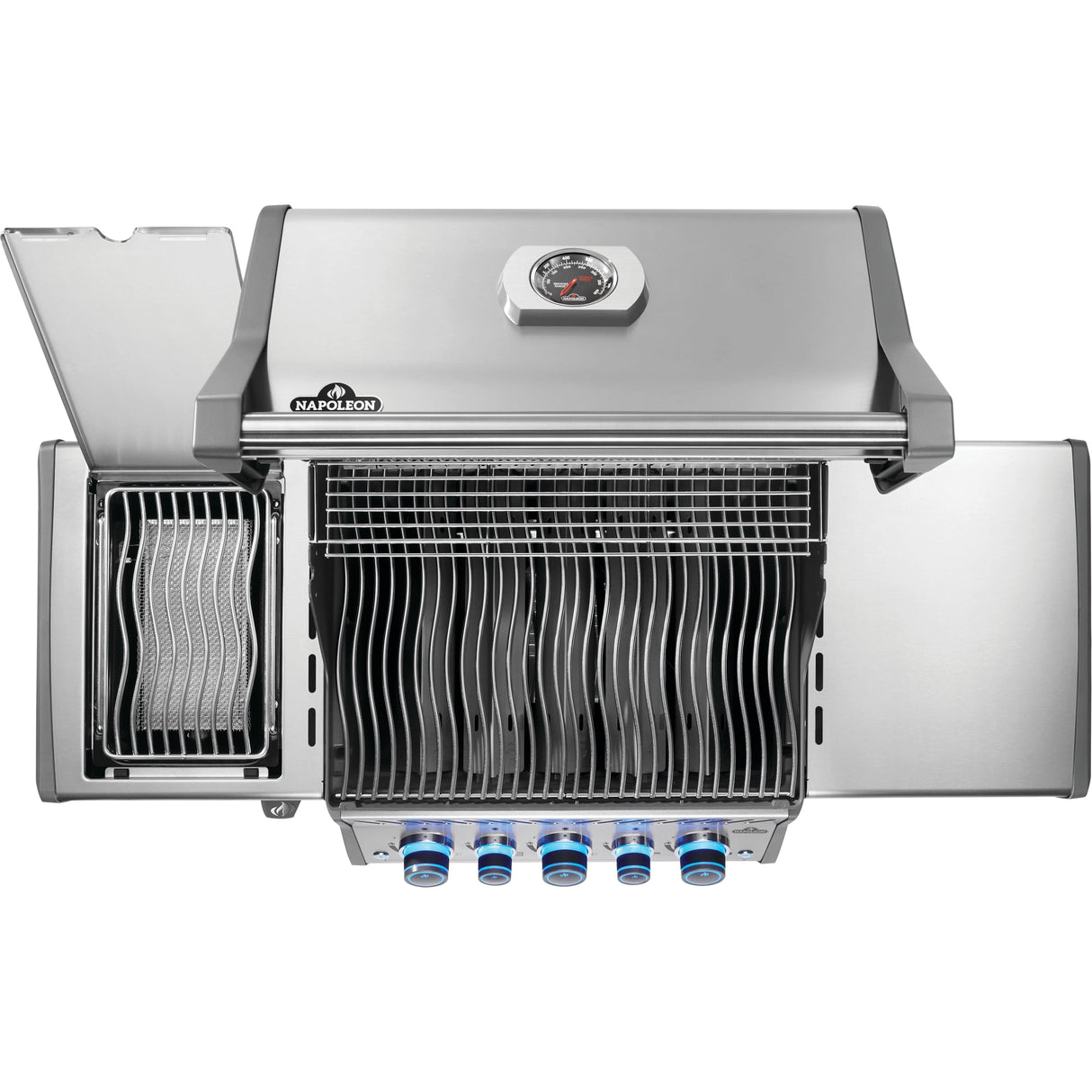 Napoleon Rogue PRO-S 425 Gas Grill top view open