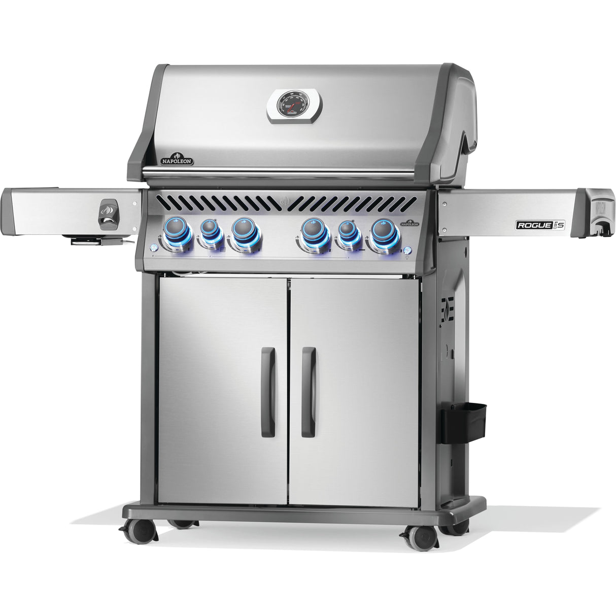 Napoleon Rogue PRO-S 525 Propane Grill front side view closed