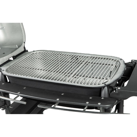 PK300 Stainless Steel Hinge Grid installed on grill