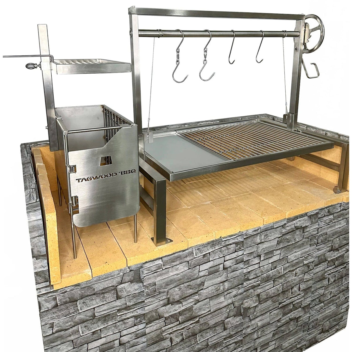 Tagwood BBQ | Argentine Wood Fire & Charcoal Gaucho Grill | BBQ09SS