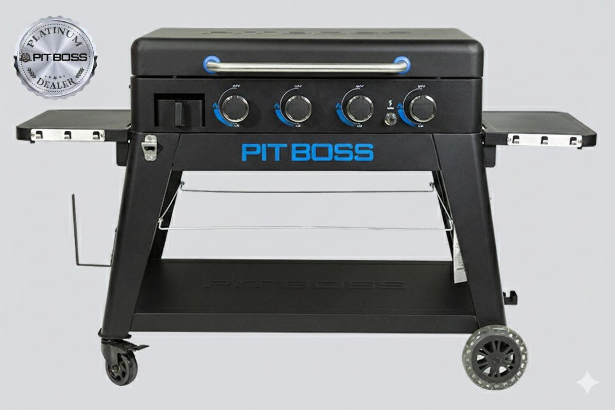Pit Boss Grills | Pit Boss 4-Burner Ultimate Lift-Off Plancha + Free Gift