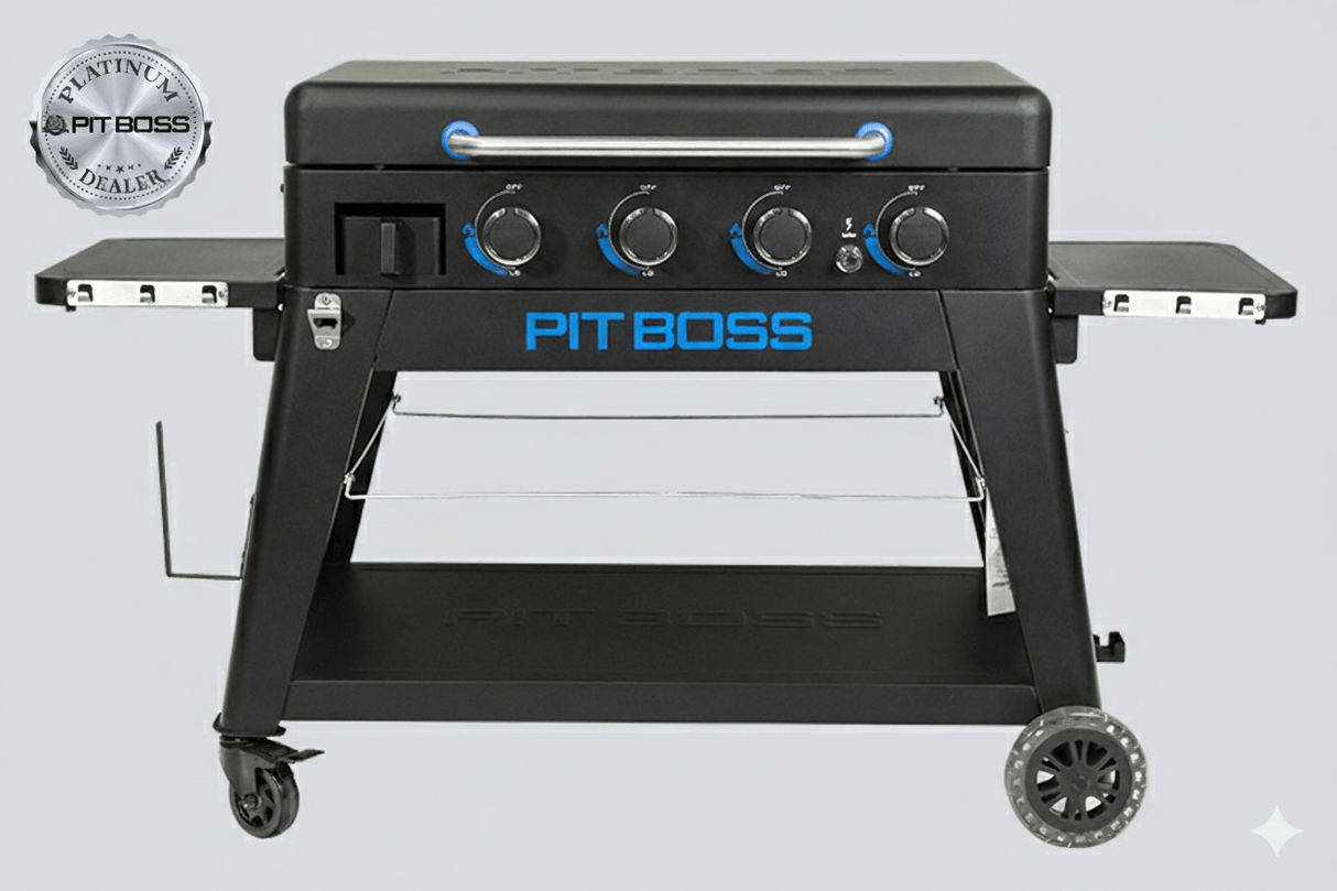 Pit Boss Grills | Pit Boss 4-Burner Ultimate Lift-Off Plancha + Free Gift