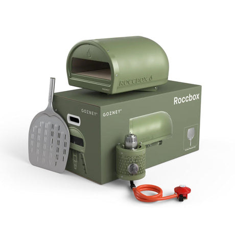 Roccbox Portable Pizza Oven with full packaging