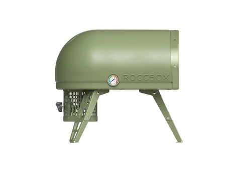 Roccbox Portable Pizza Oven left side view no gas