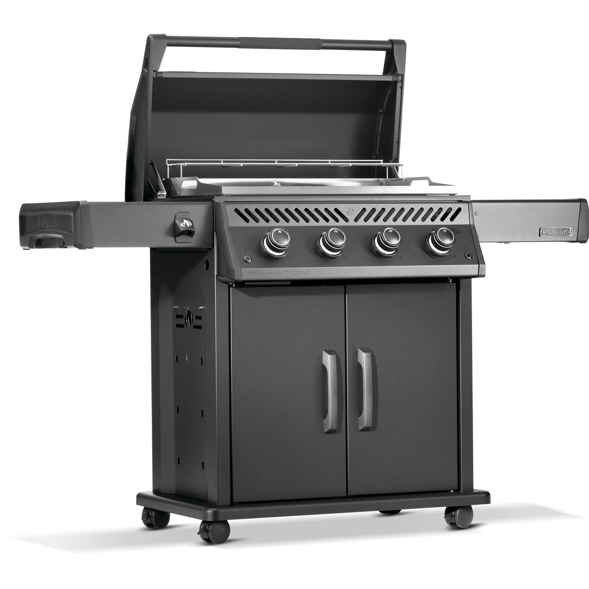 Napoleon Rogue PRO Phantom 30 Grill front left view open