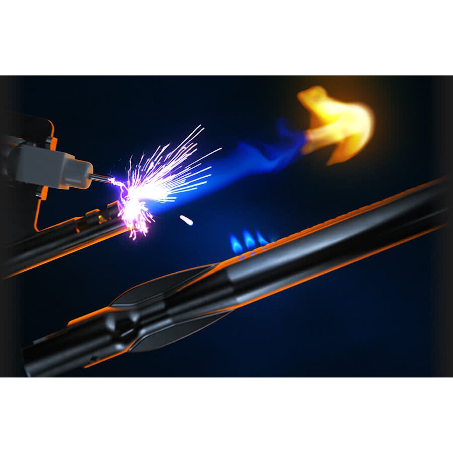 Napoleon Rogue PRO 425 Gas Grill spark igniting burner