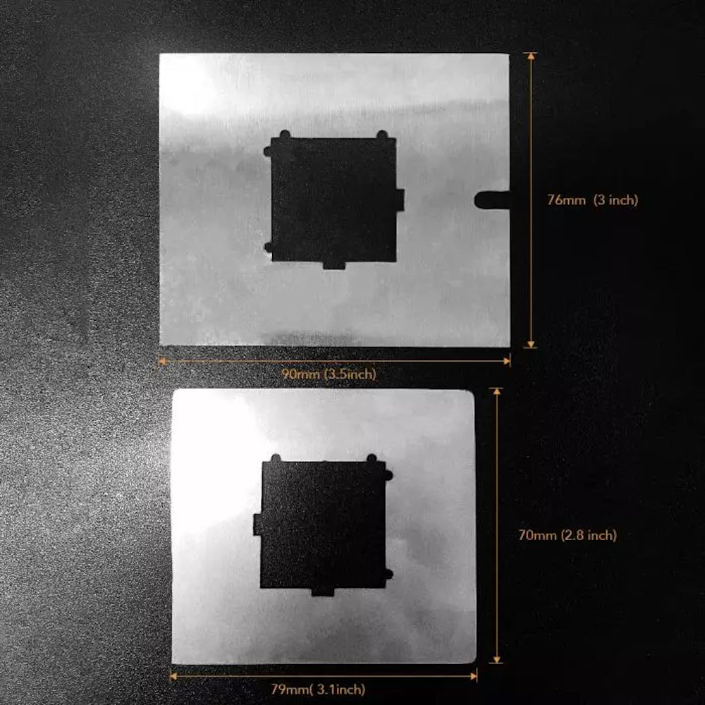Breezo V2 BBQ Temperature Control Fan adapter dimensions