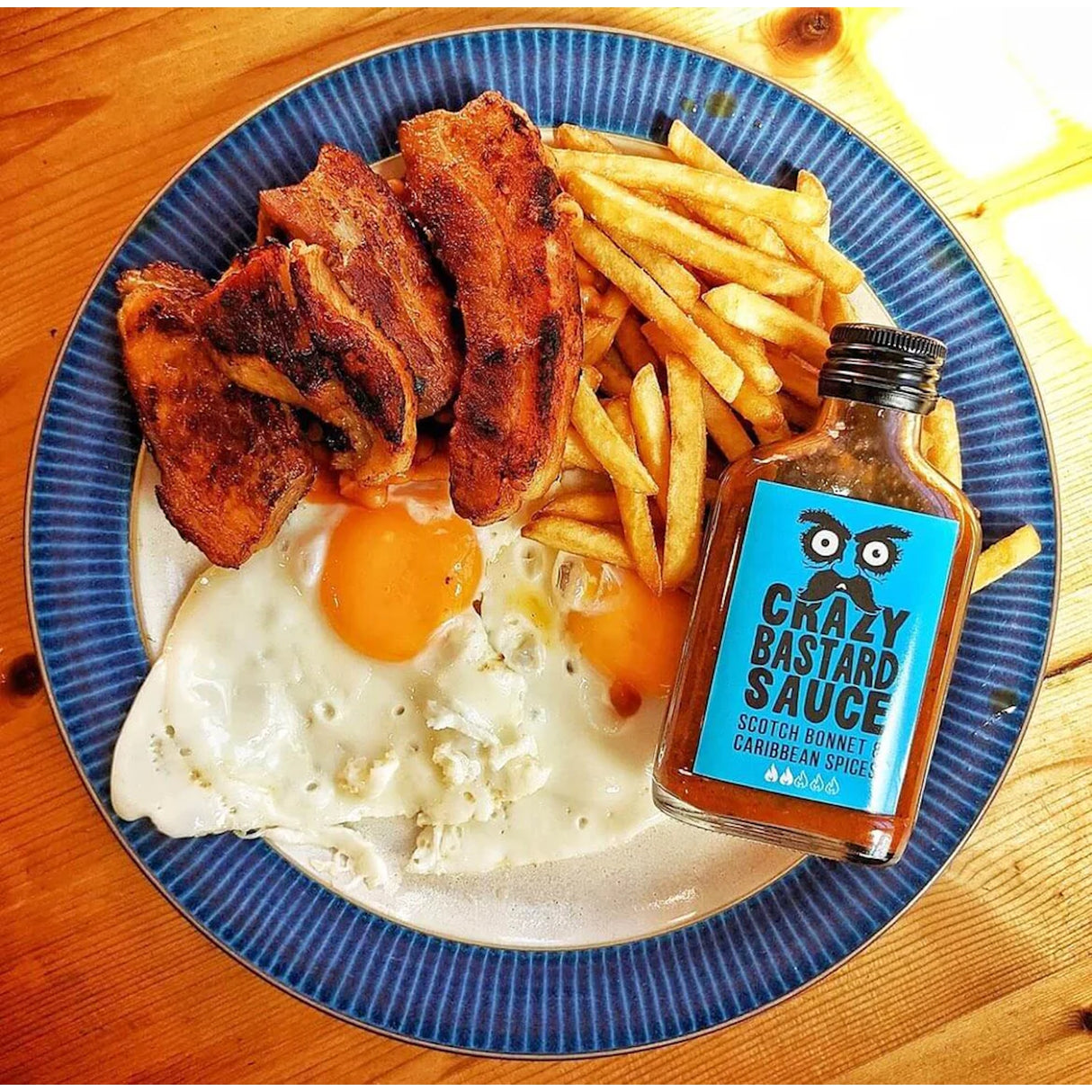 Crazy Bastard Sauce | Scotch Bonnet & Caribbean Spices Chilli Sauce