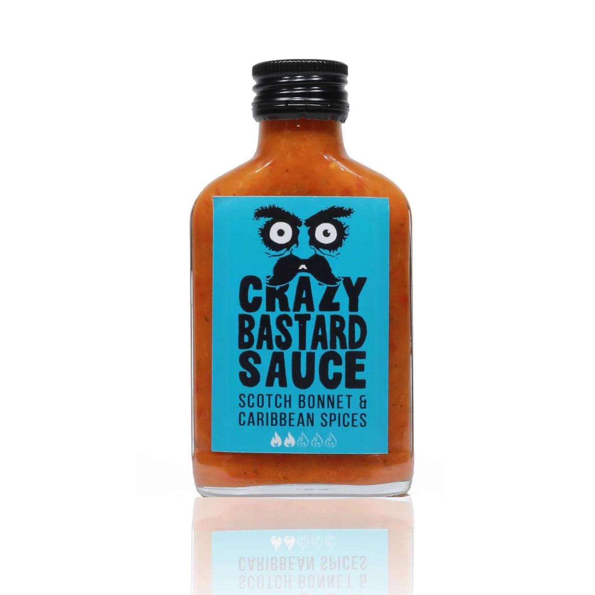 Crazy Bastard Sauce | Scotch Bonnet & Caribbean Spices Chilli Sauce