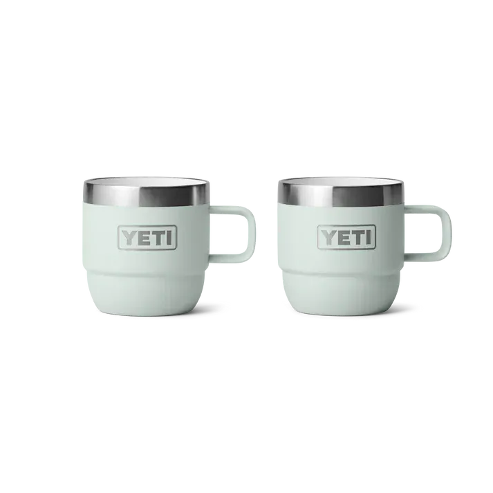 YETI | Rambler 6oz (177 ml) Stackable Mugs - Pack Of Two (Various Colours)