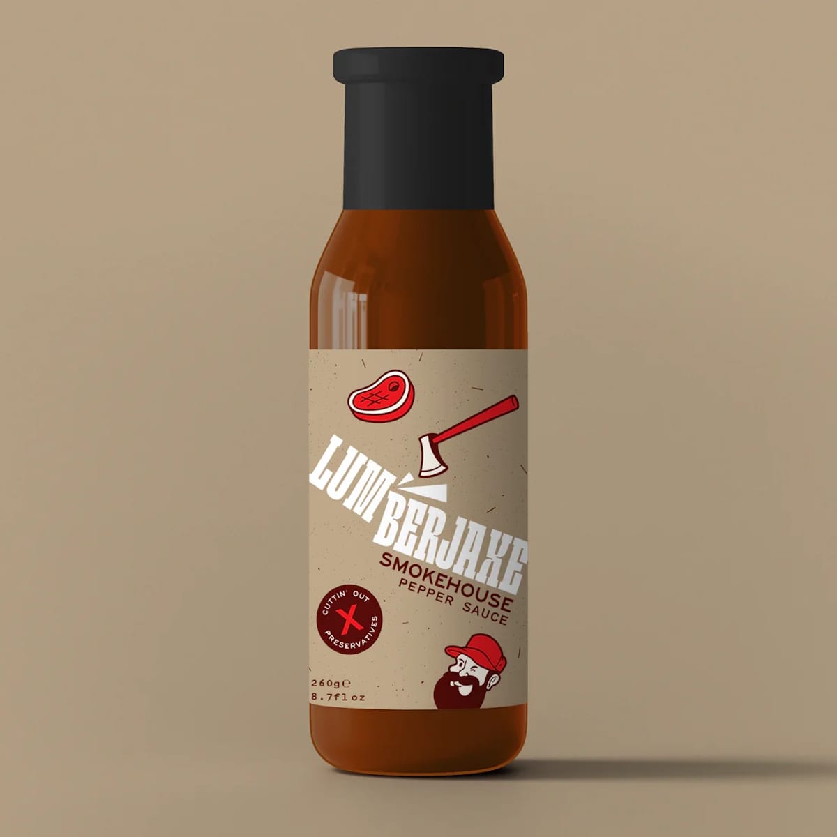 LumberJaxe | Smokehouse Pepper Sauce 260g