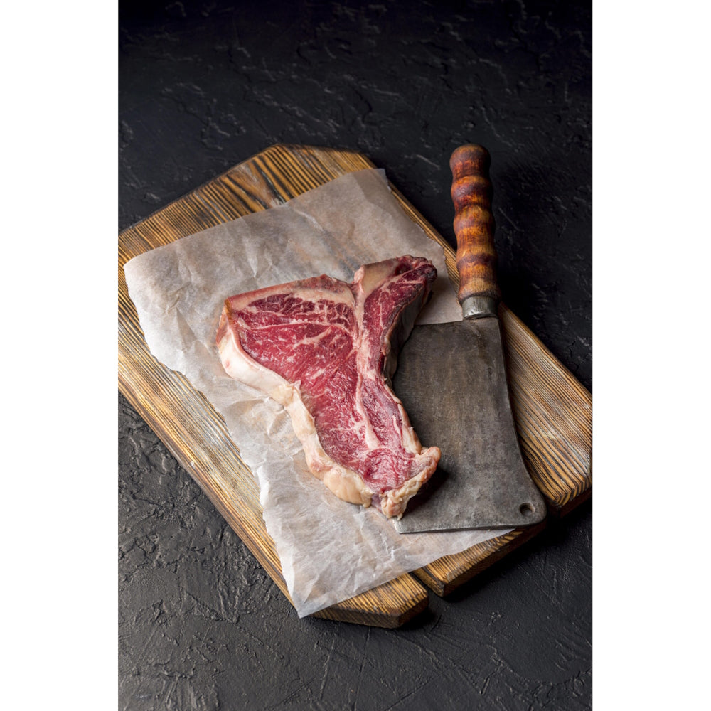 John Davidsons | Frozen Raw Meat | T-Bone Steak Black Rock Mountain