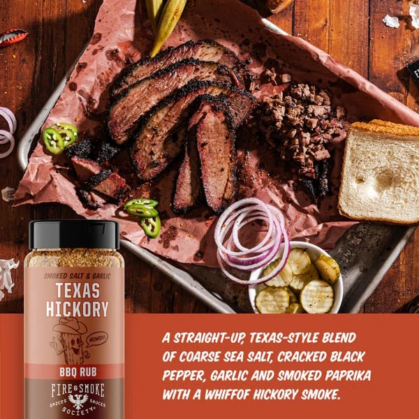 Fire & Smoke Society | Texas Hickory BBQ Rub