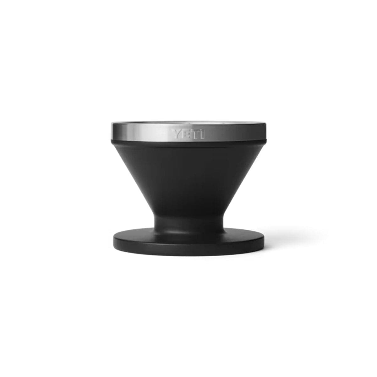 Pour Over V60 Coffee Filter Accessory color black front view