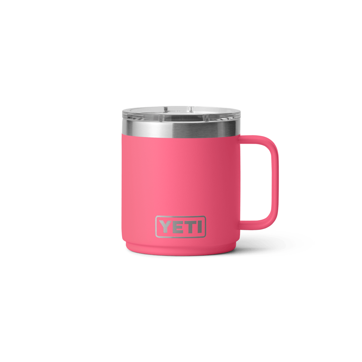 tropical pink YETI Rambler 10oz Mug with Magslider Lid
