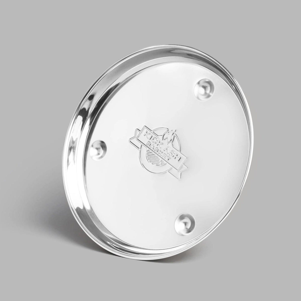 12 Inch Kick Ash Drip Pan front view