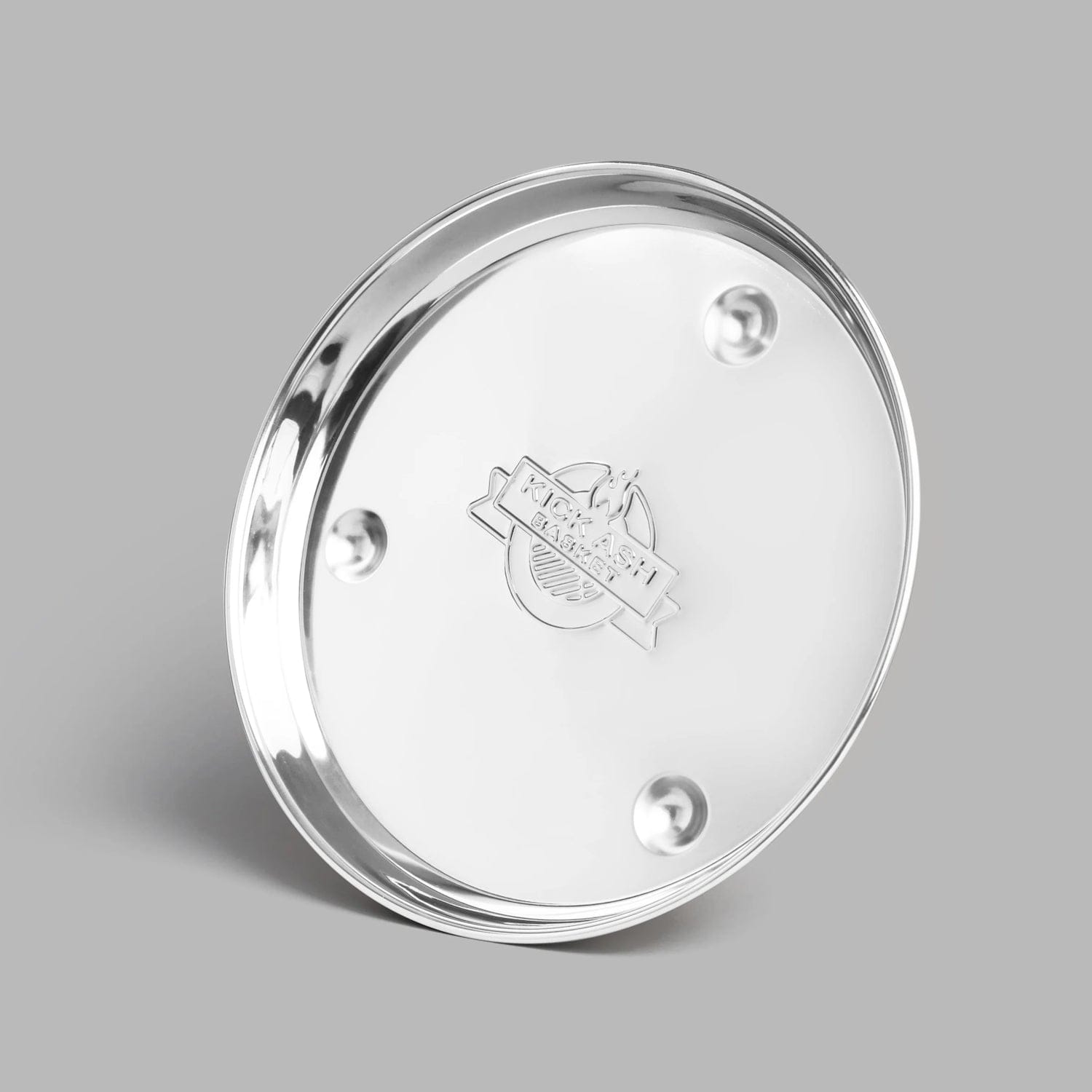 12 Inch Kick Ash Drip Pan front view