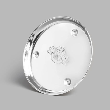 12 Inch Kick Ash Drip Pan front view