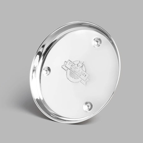 18 Inch BBQ Drip Tray on gray