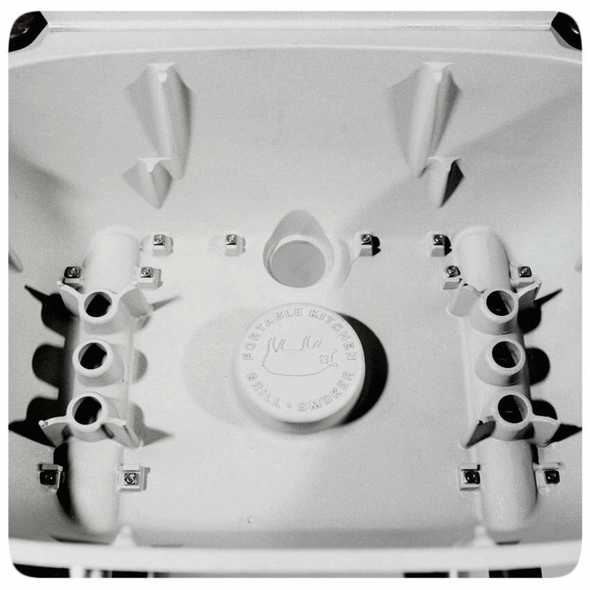 PK360 Aluminium Charcoal Grill & Smoker ventilation system