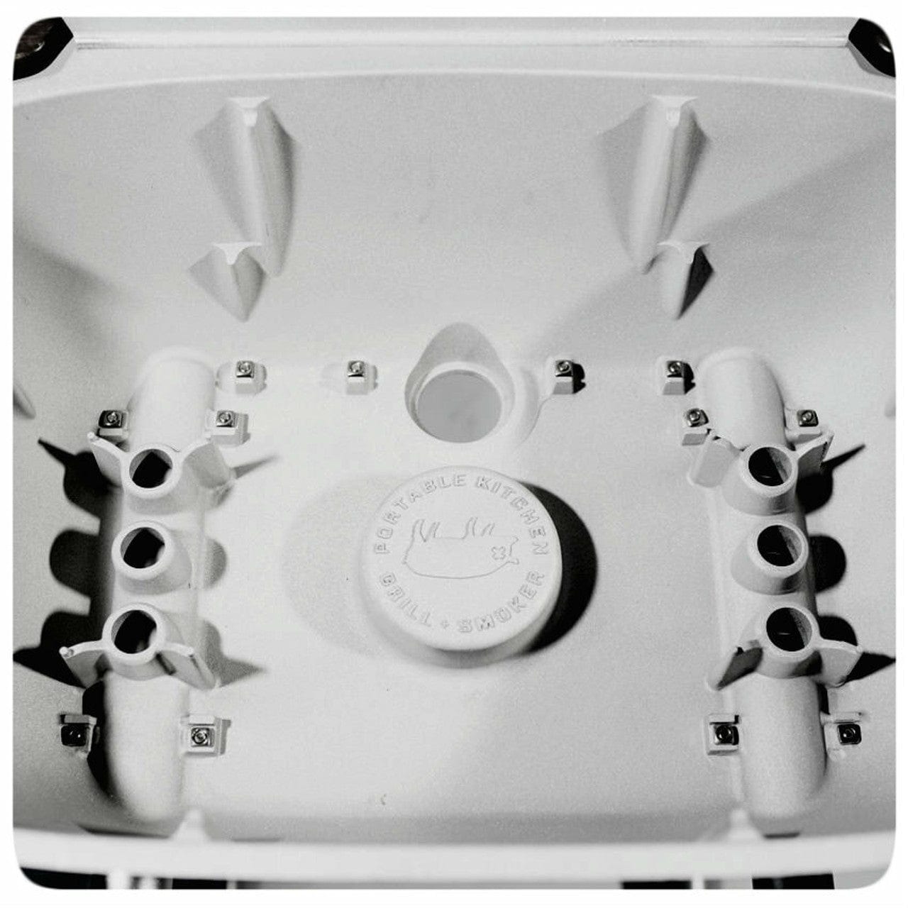 PK360 Aluminium Charcoal Grill & Smoker ventilation system