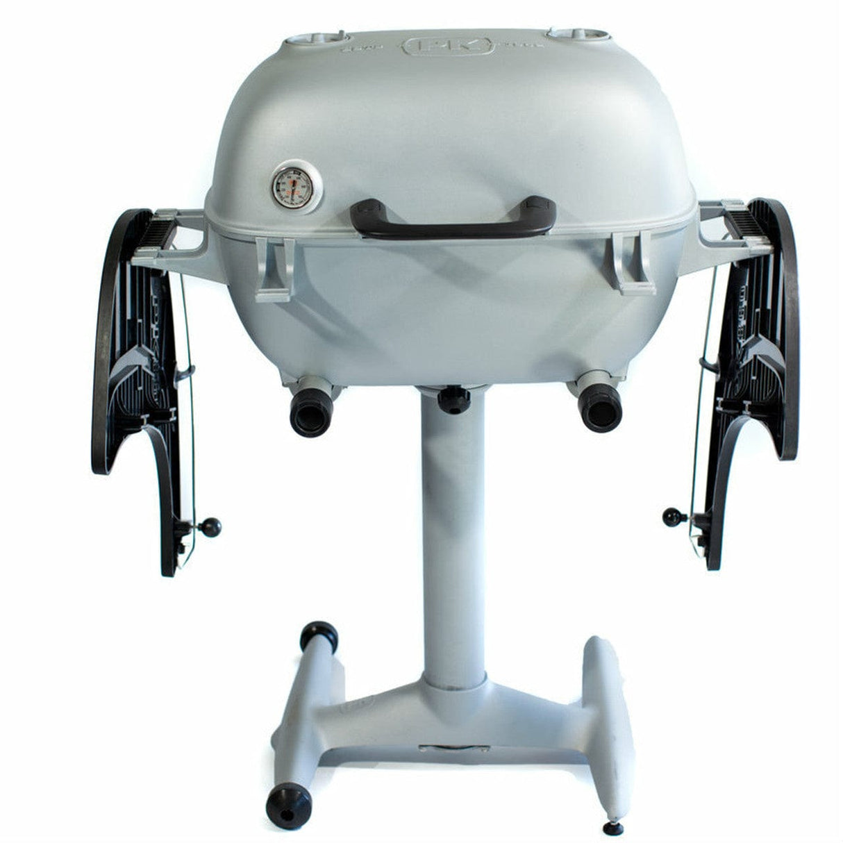 PK360 Aluminium Charcoal Grill & Smoker with unfolded shelves