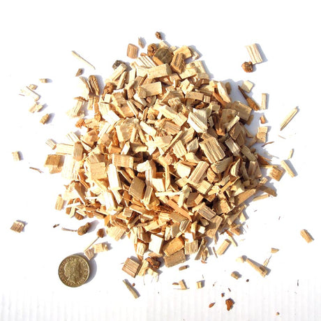 HotSmoked Apple Bulk Wood Chips on wihte