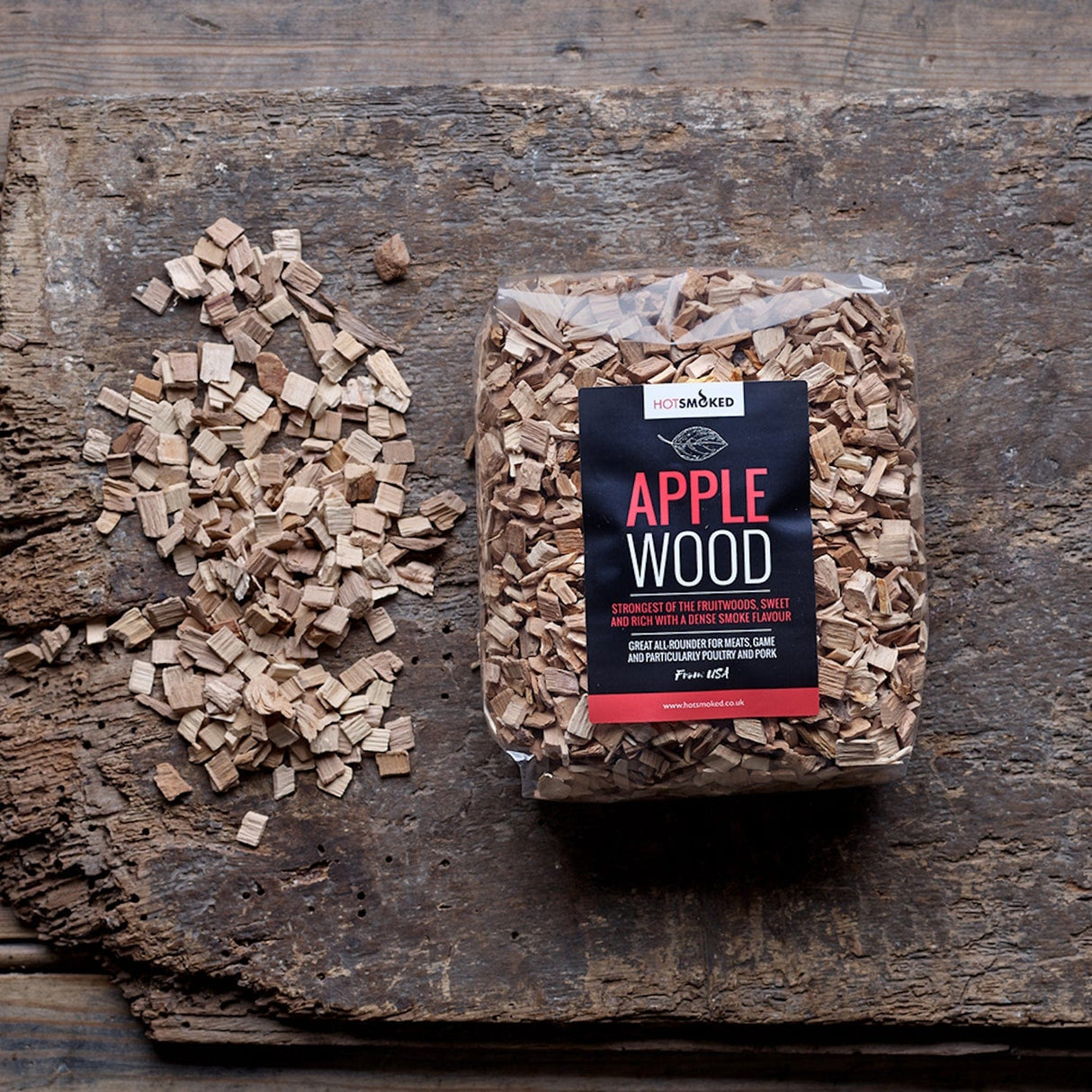 HotSmoked | Apple Smoking Chips | Saver/Refill 500g