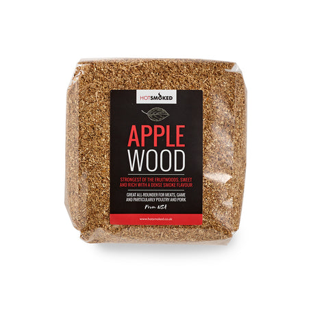 Apple Wood Smoking Dust 500g on white
