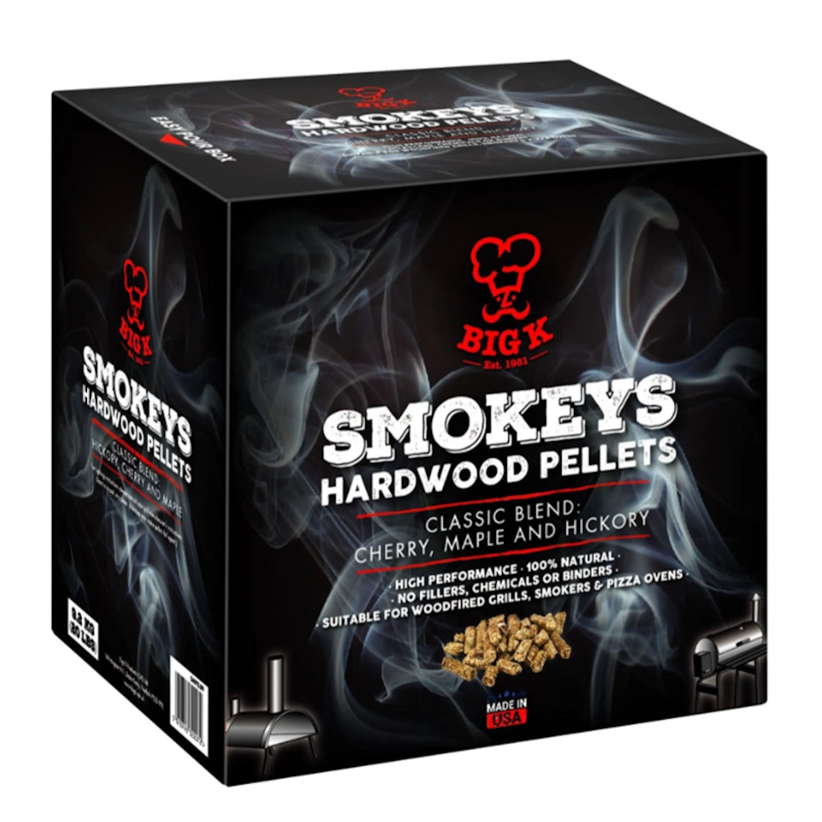 Big K | Smokeys Hardwood Smoking Pellets