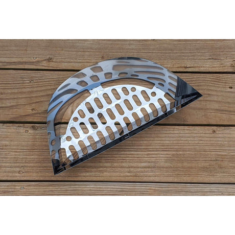 SnS Grills Charcoal Basket Grill Insert on table