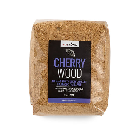 Cherry Wood Smoking Dust 500g on white