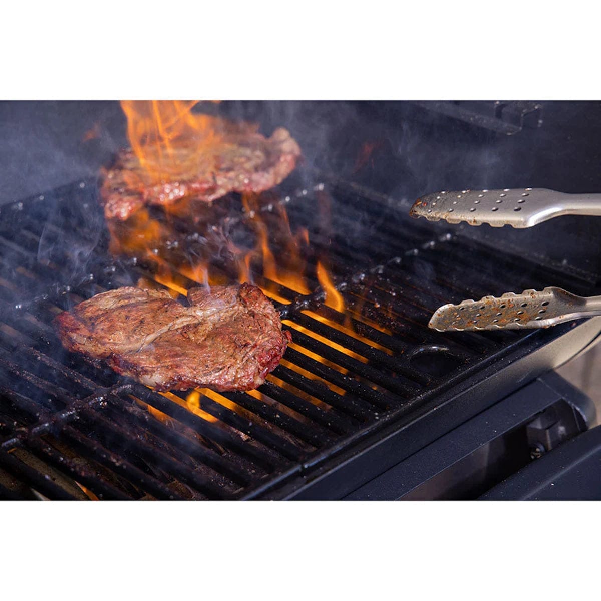 Pit Boss Grills Competition Series 1600 grilling steak