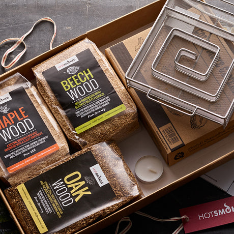 HotSmoked Cold Smoking Kit box open close up