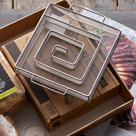 HotSmoked Cold Smoking Kit close up right part of box